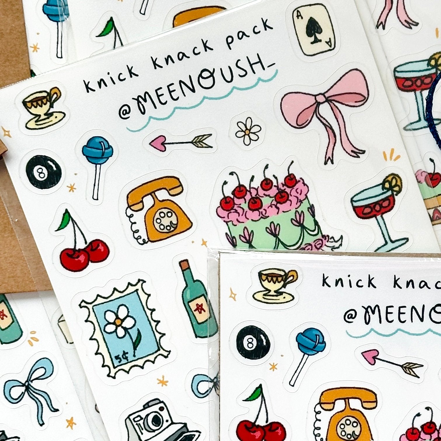 Knick Knack Sticker Sheet